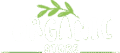 organic store white logo
